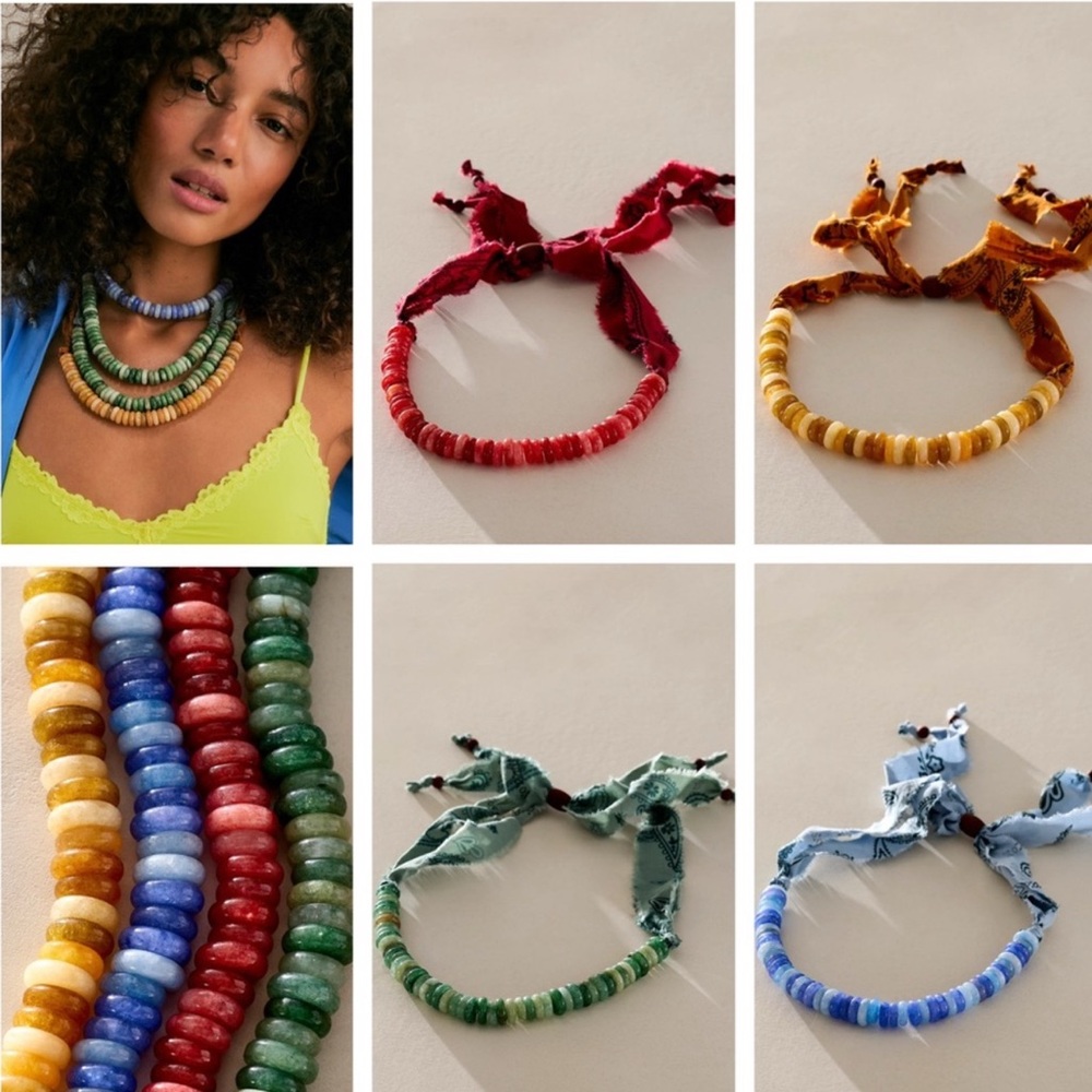 Free People Orion Stone Necklace - 3 colors available